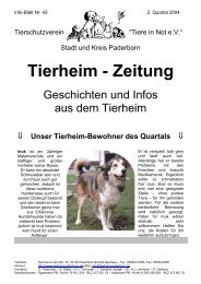 Erste Hilfe für Jungvögel! – Helfen mit Verstand! - Tierheim Paderborn