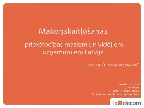 Andis Sprogis_prezentacija par makoniem_NEW - LIKTA