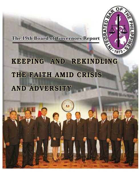19th Board of Governors Report - Integrated Bar of the Philippines