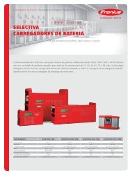 Carregadores de baterias Fronius SELECTIVA (PT-BR) - Ambitex
