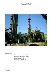 Ammonia Plant Brochure - ippe.com