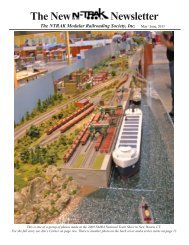 The New Newsletter - NTRAK Modular Railroading Society, Inc.