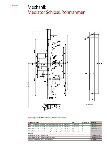 Mediator Technische Informationen - ASSA ABLOY