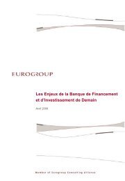 Les enjeux de la Banque de Financement et d'Investissement de ...