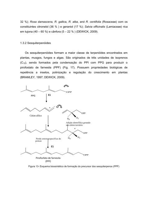 Análise química e da atividade antimicrobiana dos óleos ... - UFRJ