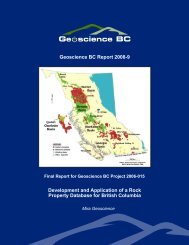 Final Report - Geoscience BC