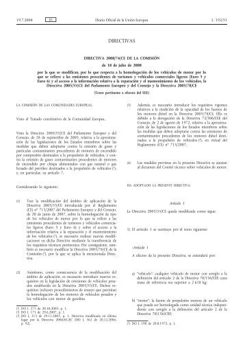 Directiva 2008/74/CE - EUR-Lex
