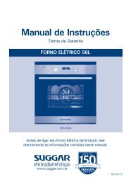 Manual de InstruÃ§Ãµes - Suggar