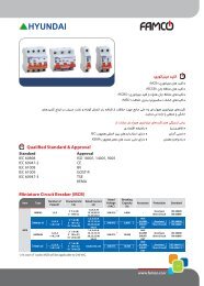 Ú©ÙÛØ¯ ÙÛÙÛØ§ØªÙØ±Û: Qualified Standard & Approval Miniature ... - Famco