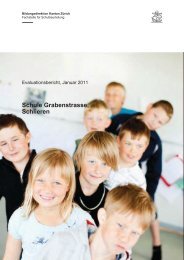 Schulevaluation Grabenstrasse - SP Schlieren