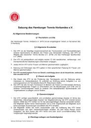 Â§ 8 Wettbewerbe - Hamburger Tennis-Verband e.V.