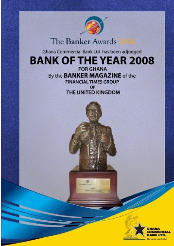 GCB Annual Report 2008 - Ghana Commercial Bank