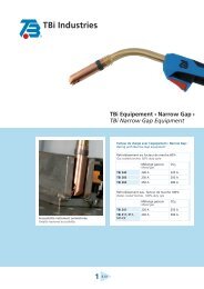 TBi Equipement â¹ Narrow Gap âº TBi Narrow Gap ... - TBi Industries