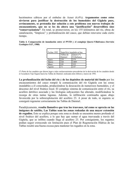 Humedales Manchegos en peligro por la gestiÃ³n del AGUA ... - WWF