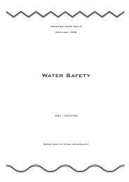 Practice Note No. 15 - Water Safety - Division of Local Government ...