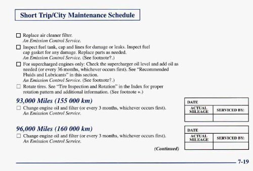 1998 Buick Riviera Owner's Manual