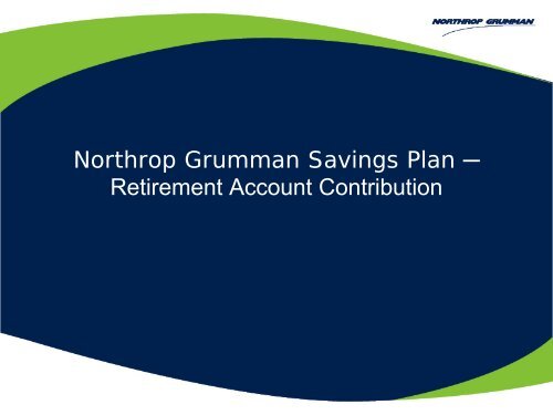 Welcome to Northrop Grumman - Benefits Online