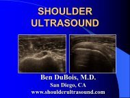 IN OFFICE MUSCULOSKELETAL ULTRASOUND