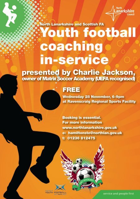 Youth football coaching in-service - Scottish Football Association