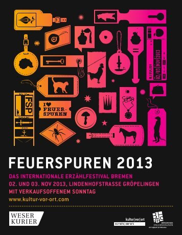 Programmheft Feuerspuren | pdf - Kultur Vor Ort e.V.