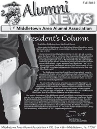 2012 Alumni Newsletter - the Middletown Area School District