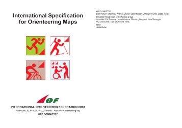 International Specification for Orienteering Maps