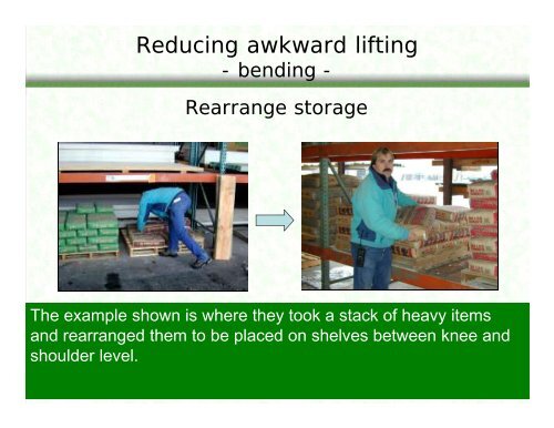 Lifting Hazards and Some Ideas on How to Reduce Your Risk of ...