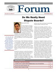 Do We Really Need Dispute Boards? - Dispute Resolution Board ...
