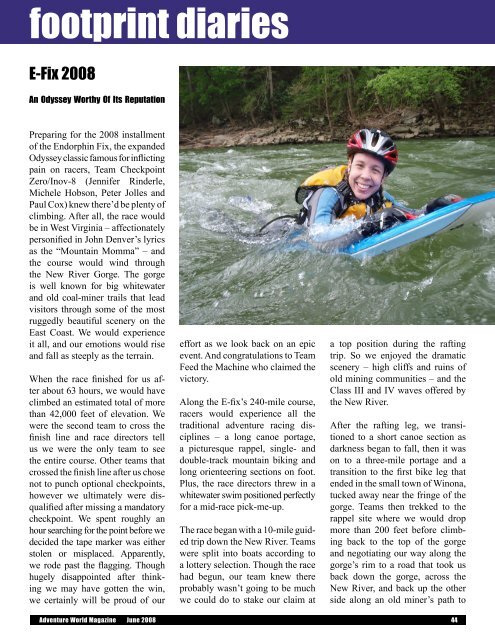 view issue - Adventure World Magazine