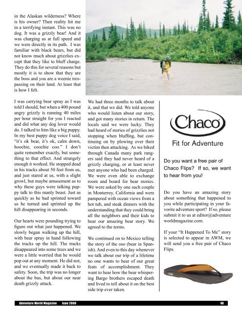 view issue - Adventure World Magazine