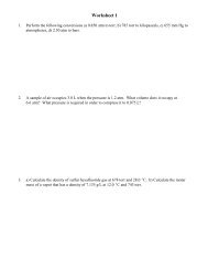 Worksheet 1