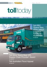 Toll Today March 2011 - TOLL Group