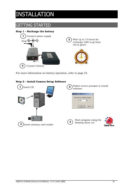 SA03-01 (X Series) Installation Manual.pdf - Footprint Security