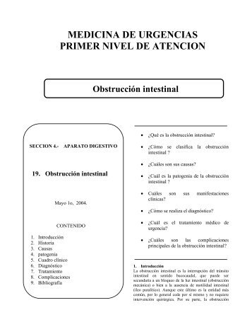 ObstrucciÃ³n intestinal