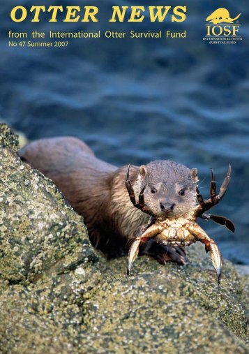 OTTER NEWS - The International Otter Survival Fund