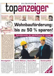 Wohnbauförderung: bis zu 50 % sparen! - Top Anzeiger