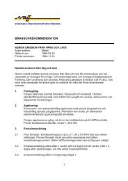 Kemisk emission frÃ¥n fÃ¤rg och lack - Sveriges FÃ¤rgfabrikanters ...