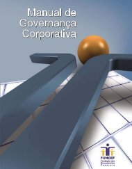 Manual de governanÃ§a corporativa da FUNCEF
