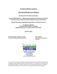 The Runoff Reduction Method - Virginia Water Resources Research ...