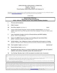 EMPLOYEE RELATIONS POLICY COMMITTEE Thursday, April 4 ...