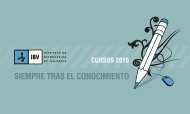 SIEMPRE TRAS EL CONOCIMIENTO - Campus IBV - Instituto de ...