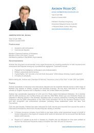 Andrew Neish QC - Arbitration Chambers Hong Kong