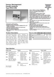 EM24 Datasheet - Meter Manager