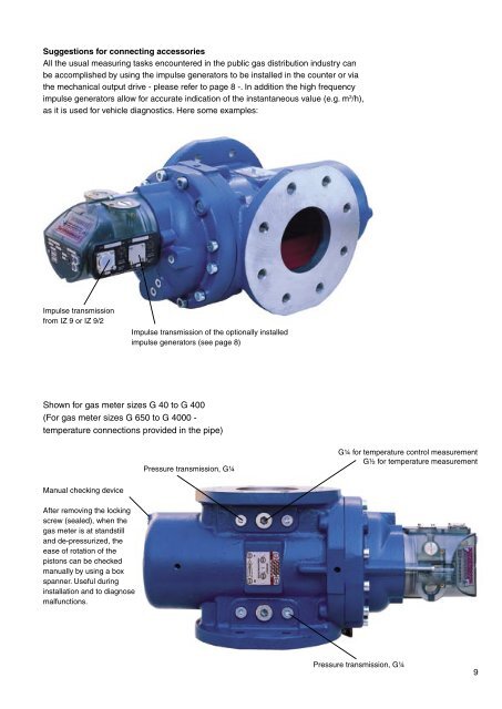 Aerzen Rotary Piston Gas Meters