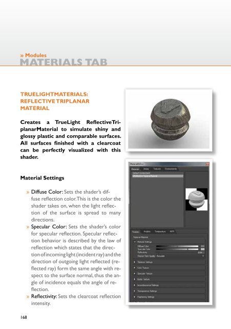 Materials tab - PI-VR GmbH