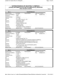 Ver/Imprimir Listado Informativo de Anotaciones en el Registro