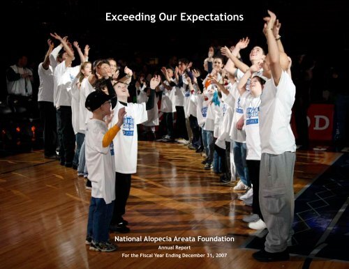 Exceeding Our Expectations - National Alopecia Areata Foundation