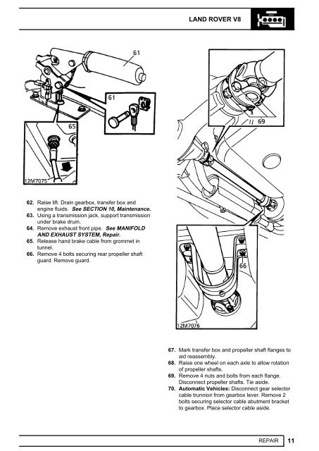 Range Rover Workshop Manual - Eng - Landiesrus