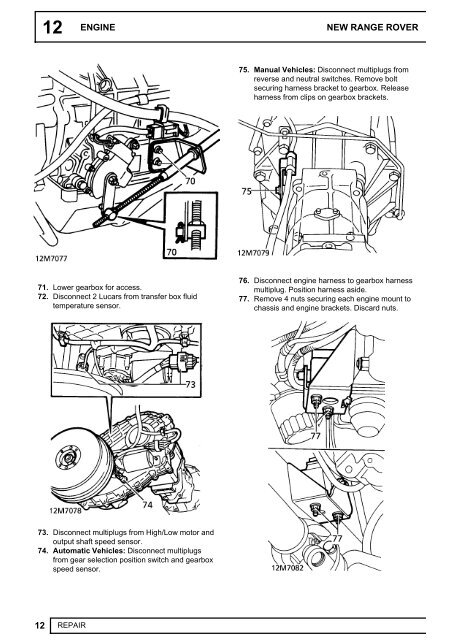 Range Rover Workshop Manual - Eng - Landiesrus