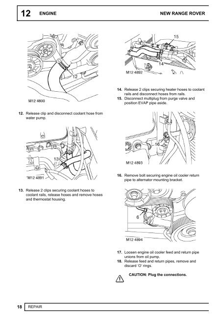 Range Rover Workshop Manual - Eng - Landiesrus